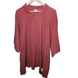 Columbia Red Men's Collared Polo Tee Shirt 5XB